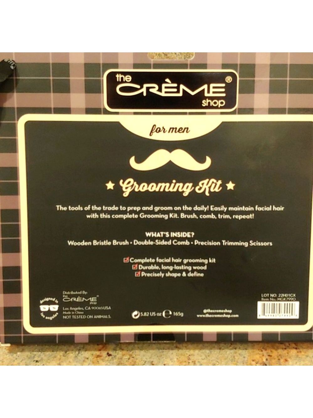 Men's Beard Grooming by the Crème Shop-Vegan. New in Box, NWT - Picture 6 of 8